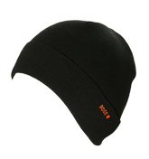 Hugo Boss Black Beanie Hat (Fomero)