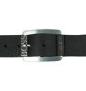 Boss Hugo Boss Black Crinkle Leather Belt (Mehyer)