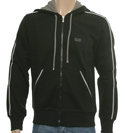 Boss Hugo Boss Black Full Zip Hooded Sweatshirt (Saggy)