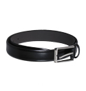 Boss Hugo Boss Black Leather Metal Buckle Belt (Benson)
