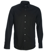 Hugo Boss Black Stripe Long Sleeve Shirt ((Felix)