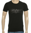 Boss Hugo Boss Black T-Shirt with Printed Logo (Shirt SS)