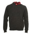 Hugo Boss Black with Red Fleck Hooded Sweatshirt