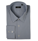 Hugo Boss Blue and White Stripe Long Sleeve Shirt (Enzo)