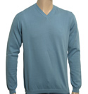 Boss Hugo Boss Blue V-Neck Sweater (Corentinus)