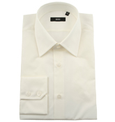 Boss Hugo Boss Cream Long Sleeve Shirt (Enzo)