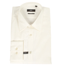 Boss Hugo Boss Cream Long Sleeve Slim Fit Shirt (Max)