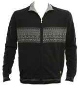 Boss Hugo Boss Dark Grey Full Zip Sweatshirt (Cradock)