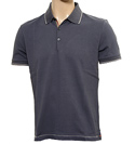 Hugo Boss Dark Grey Pique Polo Shirt (Pejo 1)