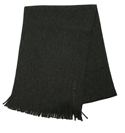 Hugo Boss Dark Grey Tassle Scarf (Albas)