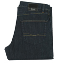 Boss Hugo Boss Dark Stretch Denim Zip Fly Jeans (36 Leg)