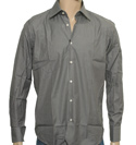 Boss Hugo Boss Grey Pinstripe Long Sleeve Shirt (Enzo)