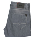 Boss Hugo Boss Grey Straight Leg Jeans (HB26)