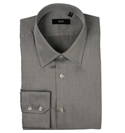 Boss Hugo Boss Grey Stripe Long Sleeve Shirt (Enzo)