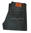 Boss Hugo Boss (HB1) Dark Denim Button Fly Jeans