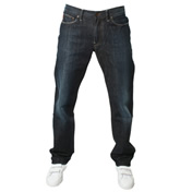 Hugo Boss (HB26) Dark Denim Straight Leg Jeans