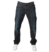 Boss Hugo Boss (HB26) Dark Denim Straight Leg Jeans