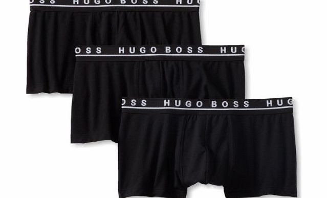 BOSS Hugo Boss Hugo Boss Black Trunks - 3 Pack - Black - Schwarz (Black 1) - Large