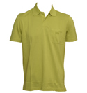 Boss Hugo Boss Lime Green Pique Polo Shirt (Fero)