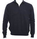 Boss Hugo Boss Navy 1/4 Zip Sweater (Benders)