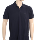 Boss Hugo Boss Navy Cotton Polo Shirt (Firenze Logo)