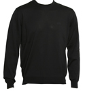Hugo Boss Navy Round Neck Sweater (Bagritte)