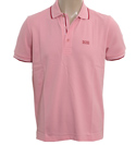 Boss Hugo Boss Pink Pique Polo Shirt (Paddy)