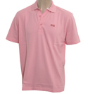Boss Hugo Boss Pink Pique Polo Shirt (Parry 1)
