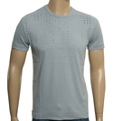 Hugo Boss Powder Blue T-Shirt with Printed Design (Kick)