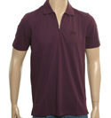 Boss Hugo Boss Purple 1/4 Zip Polo Shirt (Verona)