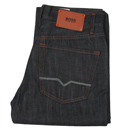 Boss Hugo Boss Regular Fit Button Fly Jeans (32 Leg)