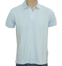 Hugo Boss Sky Blue Pique Polo Shirt (Firenze Logo)