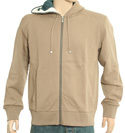Boss Hugo Boss Taupe Hooded Sweatshirt (Saggy)