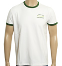 Boss Hugo Boss White and Green T-Shirt (Tox)