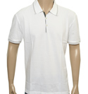 Boss Hugo Boss White Pique Polo Shirt (Pejo)