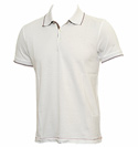 Hugo Boss White Pique Polo Shirt (Pejo 1)