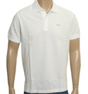 Boss Hugo Boss White Pique Polo Shirt (Sooper)