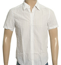 Boss Hugo Boss White Stripe Shirt (Marc)