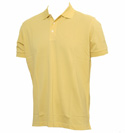 Hugo Boss Yellow Pique Polo Shirt (Ferrara)