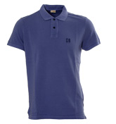 Indigo Pique Polo Shirt (Pascii)