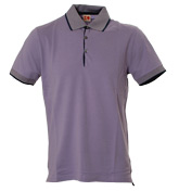 Boss Lilac Pique Polo Shirt (Pejo)