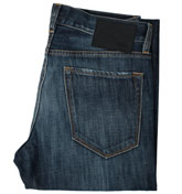 (Maine) Mid Blue Straight Leg Jeans -