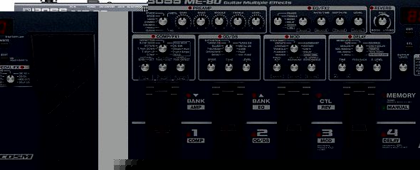 ME-80 BOARD Electric guitar effects Multi effects for guitars