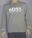 Boss Mens Sky Drawstring Hood Knitted Sweater - (Green Label)
