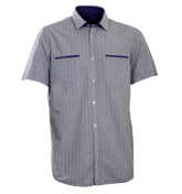 Oddo Purple Check Shirt