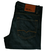 Boss Orange 31 Dark Denim Straight Leg Jeans -