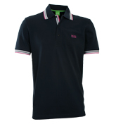Paddy Navy Pique Polo Shirt
