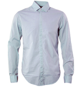 Boss Pale Blue Long Sleeve Shirt (EpoiE)
