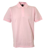 Boss Pastel Pink Pique Polo Shirt (Ferrara)