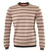 Boss Pink and Burgundy Stripe Sweater (Kelerist)